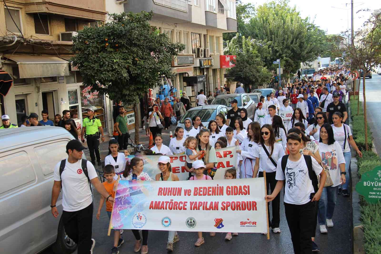 Aydın’da Amatör Spor Haftası kutlamaları coşkulu bir şekilde başladı