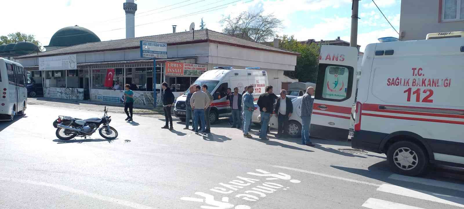 Çaycuma’da 15 dakika arayla iki kaza