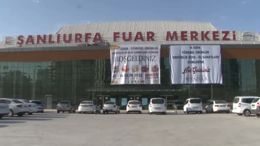 Şanlıurfa 9. Gıda, Yöresel Ürünler ve Hediyelik Eşya Fuarı kapılarını açtı