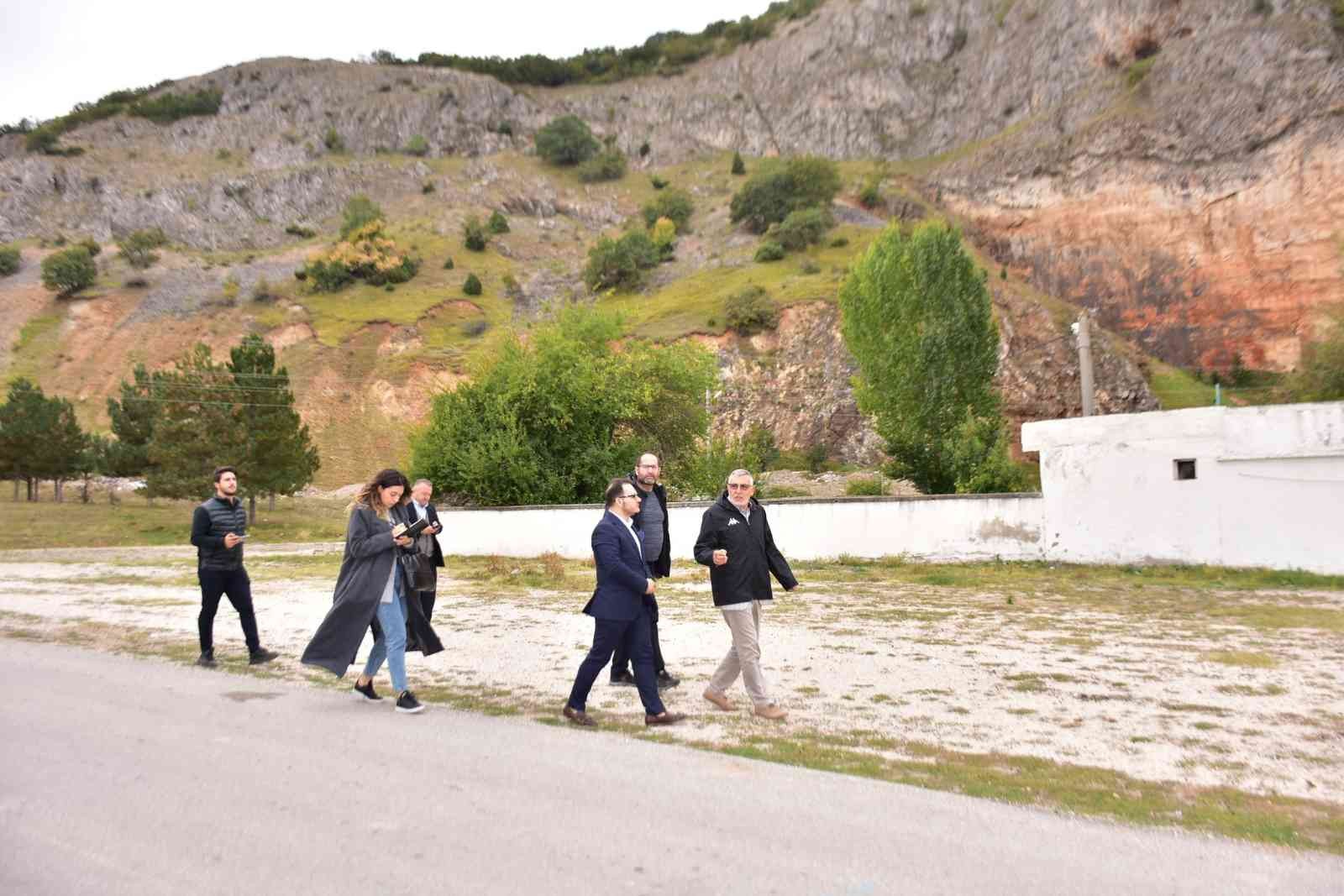 İnönü’deki aktif fay hattı jeoturizme kazandırılacak