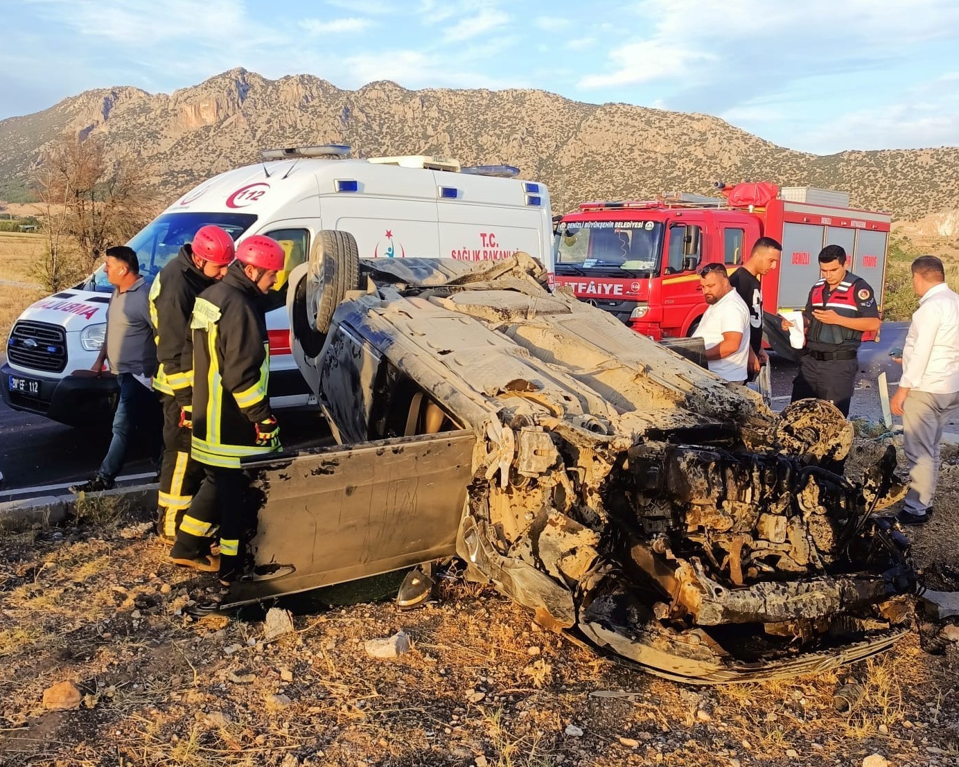 Denizli’de son 1 haftada 165 trafik kazası meydana geldi