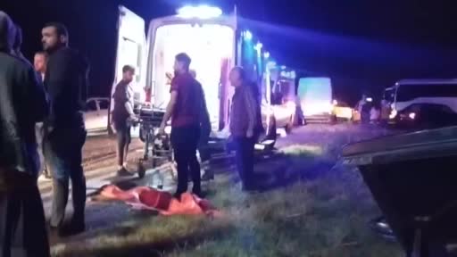 Tekirdağ’da feci kaza: 2’si ağır 9 yaralı