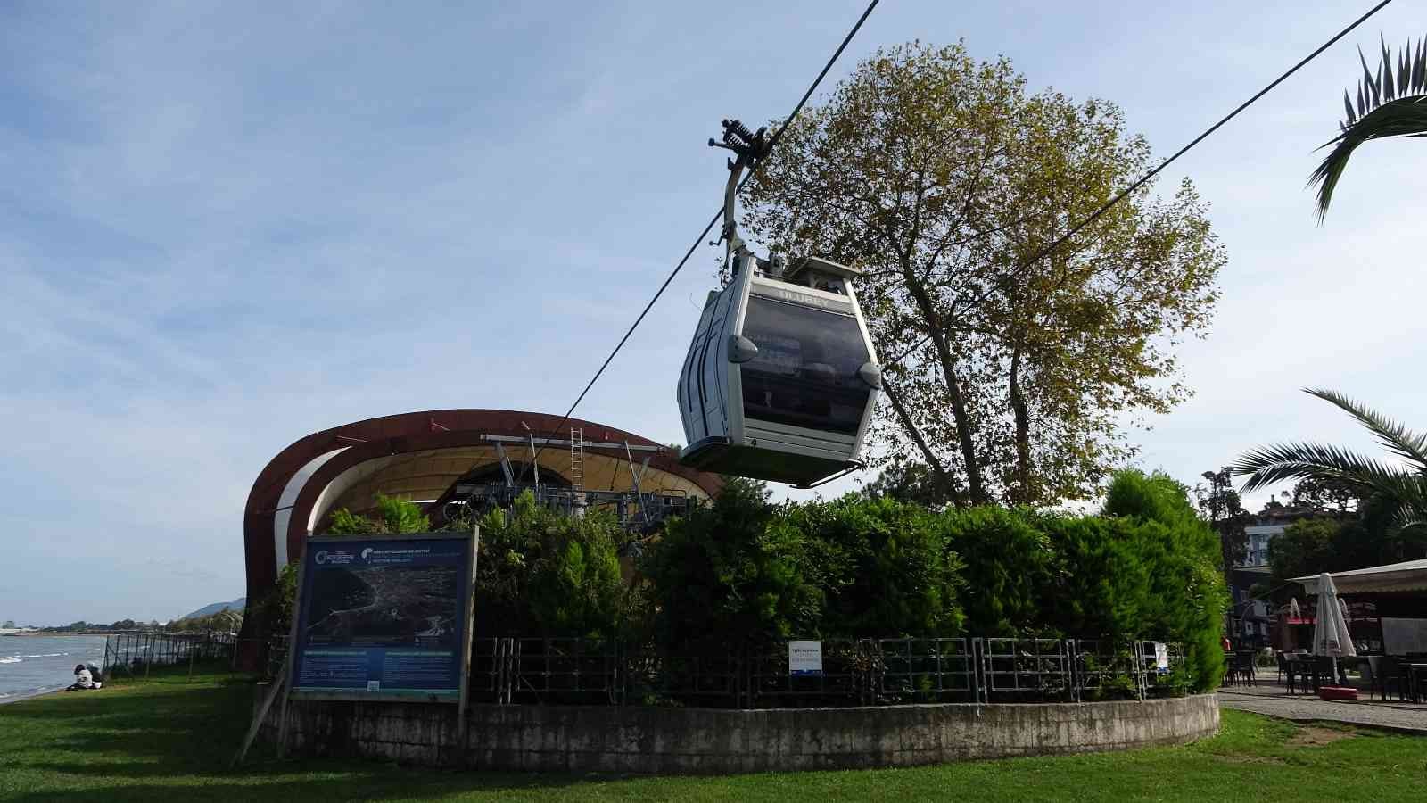 Ordu’da teleferik 9 ayda 600 bine yakın yolcu taşıdı