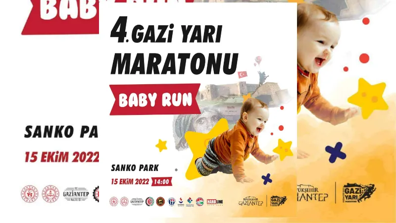 4. Gazi Yarı Maratonu’nda bebekler de yarışacak