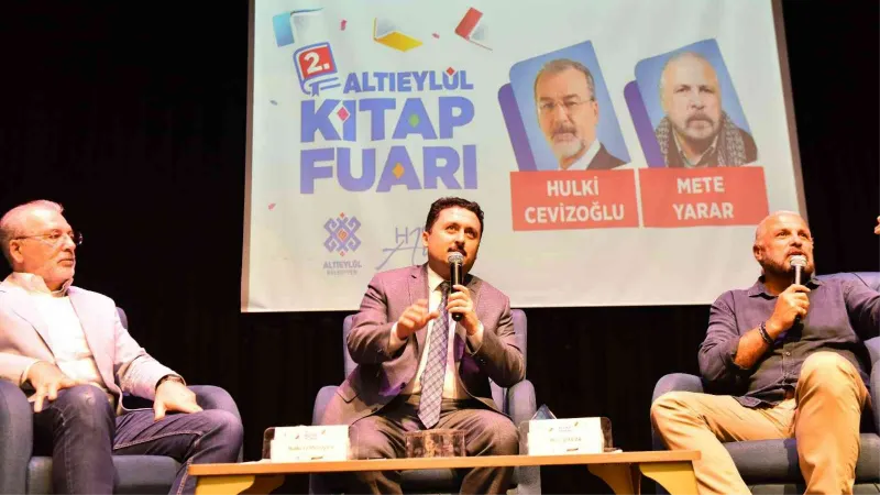 Hulki Cevizoğlu ve Mete Yarar Altıeylül’de