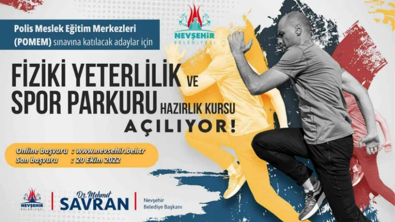 Nevşehir’de Pomem kurs kayıtları başladı