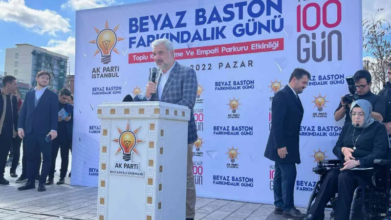 AK Parti ve Kızılay Bağcılar’da engelli vatandaşlarla buluştu