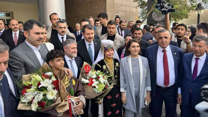 Bakan Kurum ile Bakan Nebati Şanlıurfa’da