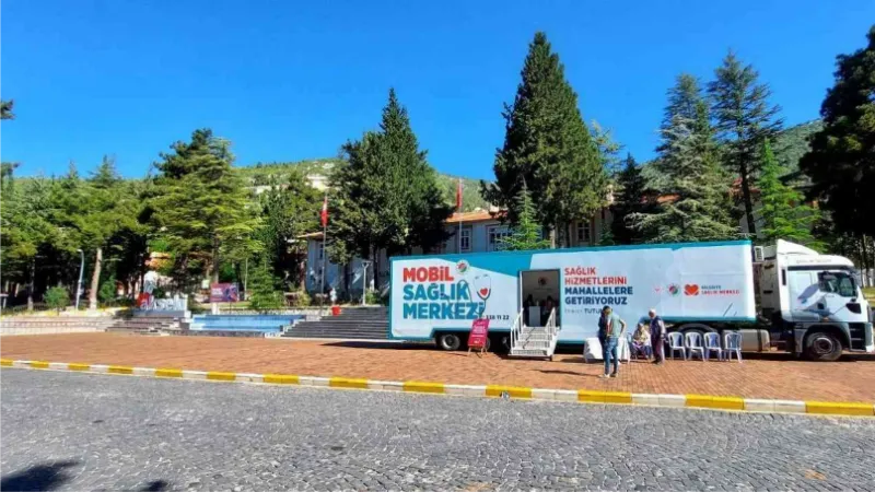 Kepez’in Mobil Sağlık Merkezi Antalya’nın doğu ilçelerinde