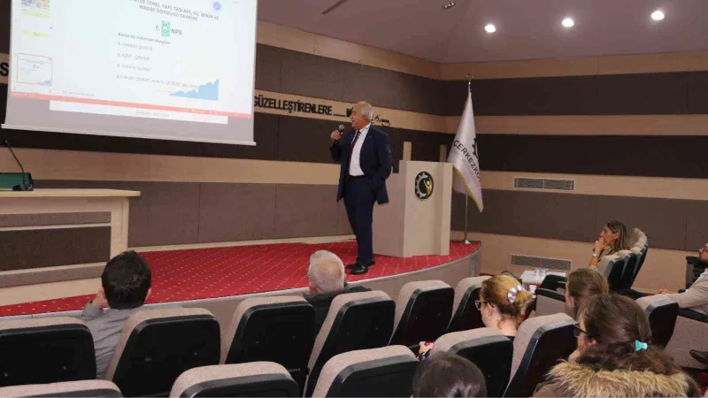 Karbon Ayak İzi bilgilendirme semineri verildi