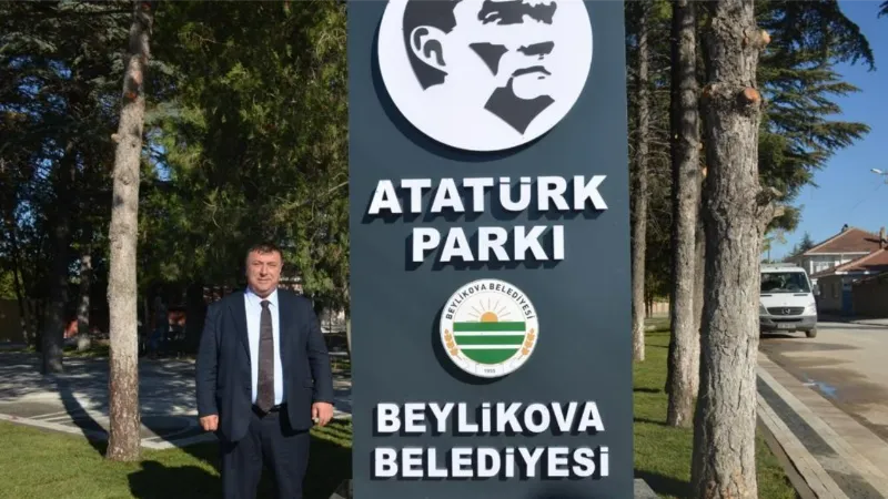 Beylikova’da Atatürk Parkı yenilendi