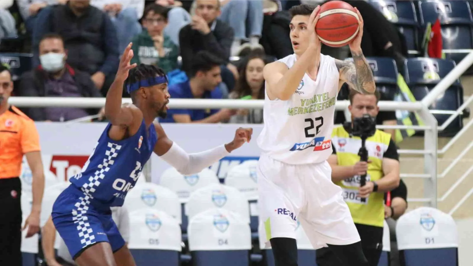 Basketbol Süper Ligi: Y. Merkezefendi Bld. Basket: 77 - Onvo Büyükçekmece Basketbol: 76