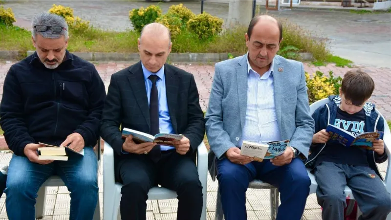 Başkan Demirtaş kitap okuma etkinliğine destek verdi