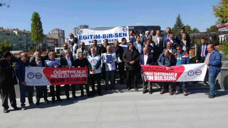 Eğitim -Bir Sen Niğde Şubesi: "Yetkilileri adım atmaya çağırıyoruz"