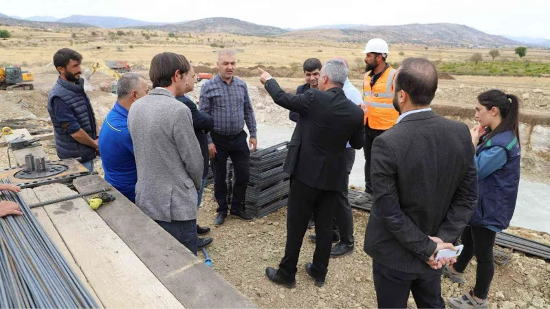 Dicle Atıksu Arıtma Tesisinin temeli atıldı