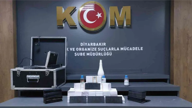 Diyarbakır’da sahte dolar malzemesiyle yakalanan Honduraslı tutuklandı