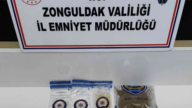 Zonguldak’ta uyuşturucu operasyonu: 1 tutuklu