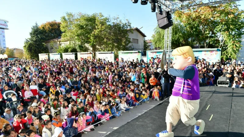 Kitap festivali çocuklarda güzel anılar bıraktı