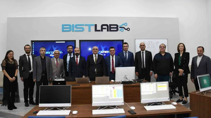 Üniversitede BİSTLAB açılış töreni yapıldı