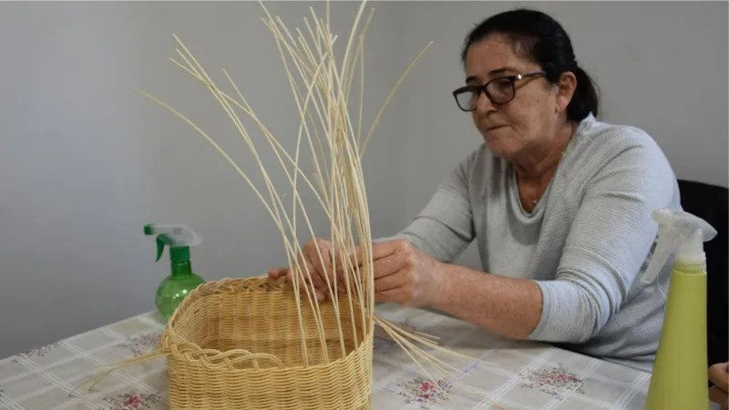 Bambu sepet kursunu ilgi yoğun