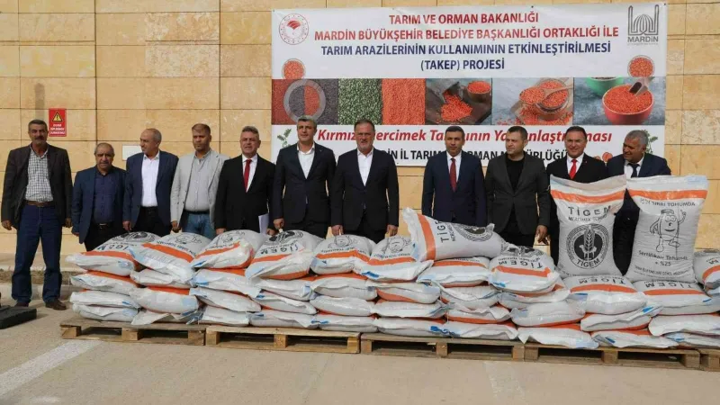 Mardin’de 13 milyon liralık tohum projesi