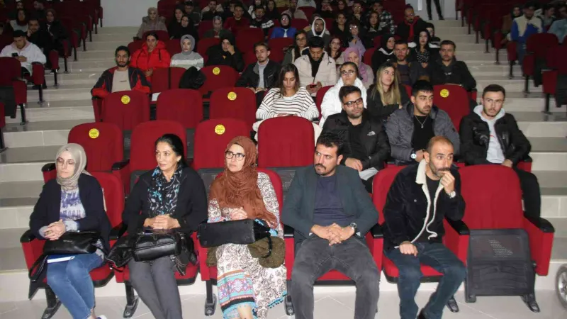 Üniversite öğrencilerine ’bağımlılıkla mücadele’ konferansı