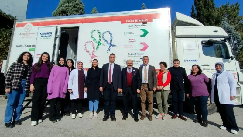 Mobil KETEM TIR’ı fabrika çalışanları için hizmete başladı