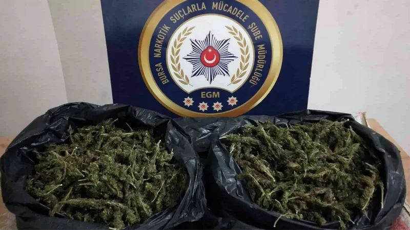 Uyuşturucu operasyonunda 2 kilo 100 gram esrar ele geçirildi, 2 kişi tutuklandı