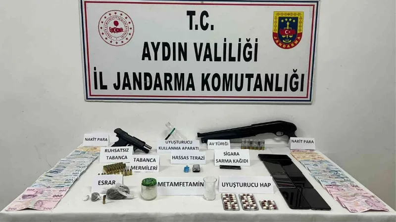 Aydın’da 24 saatte 50 uyuşturucu tacirini yakaladı