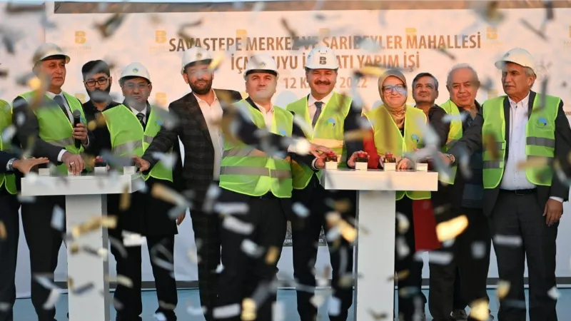 Büyükşehir’den Savaştepe’ye 75 milyonluk su yatırımı