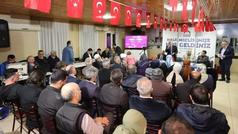 Başkan Büyükgöz anlattı, vatandaşlar dinledi