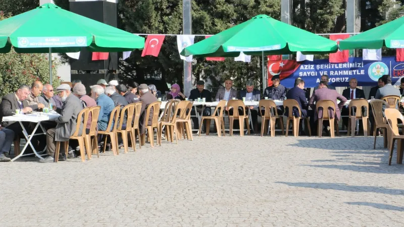 Salihlili şehitler şehadet yıl dönümlerinde anıldı