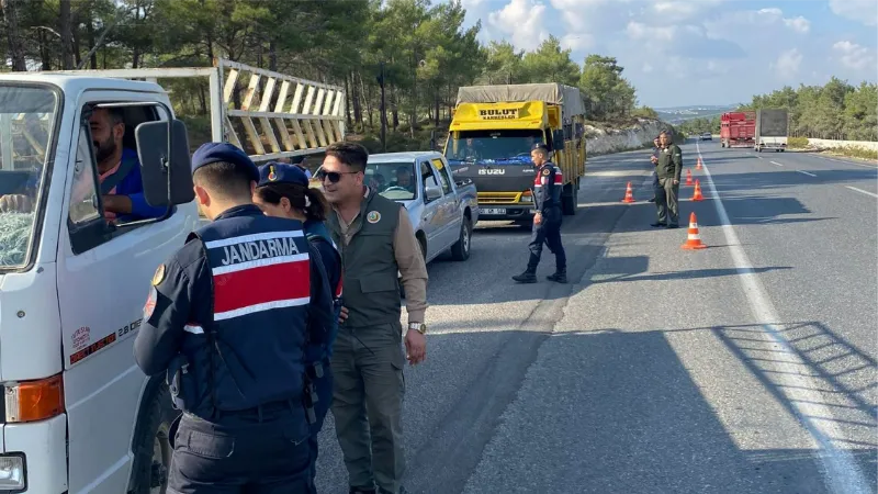 Mersin’de ormancılar ‘önleme araması’ yaptı