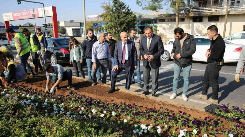 Mardin Büyükşehir Belediyesi, yeşil bir Mardin için çalışıyor