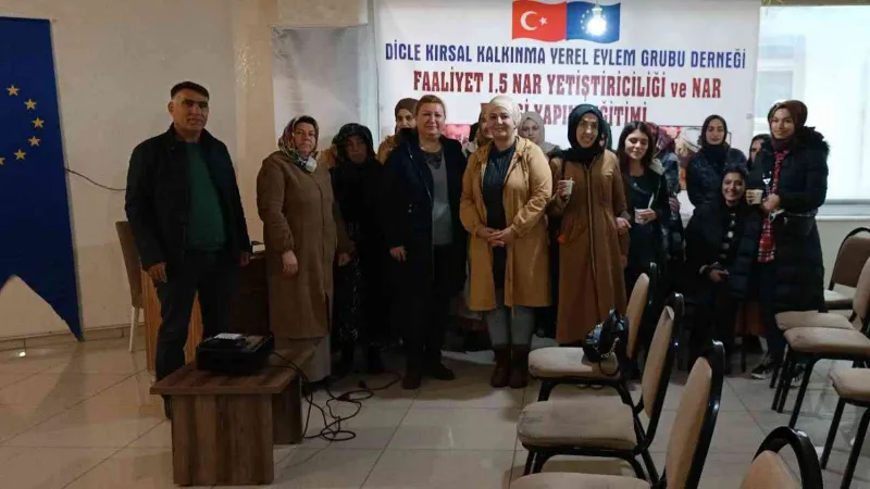 DİKKAD’dan geleceğin çiftçilerine nar yetiştiriciliği ve nar ekşisi yapımı eğitimi