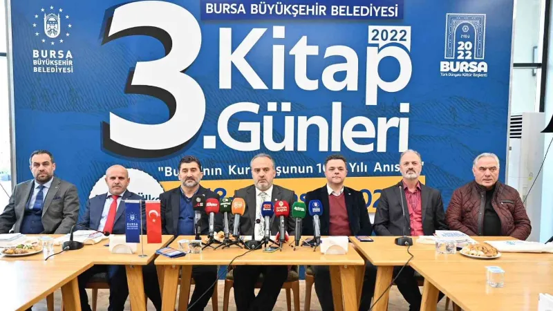 Bursa’da kitap günleri heyecanı başlıyor