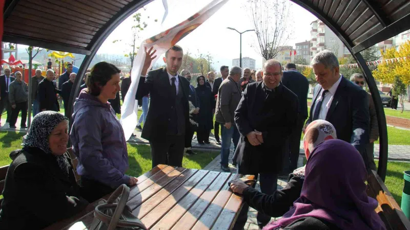 Bünyan’da Şehit Eyüp Girgin Parkı açıldı