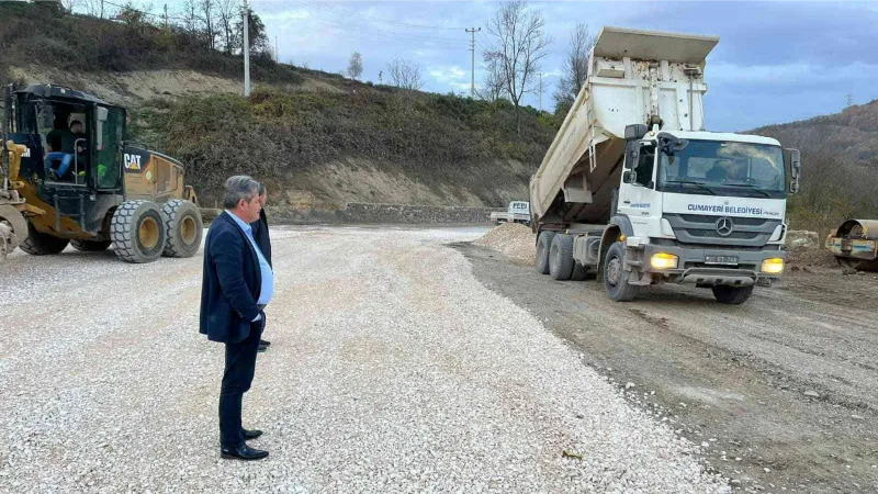 Kış gelmeden çalışmalar hız kazandı