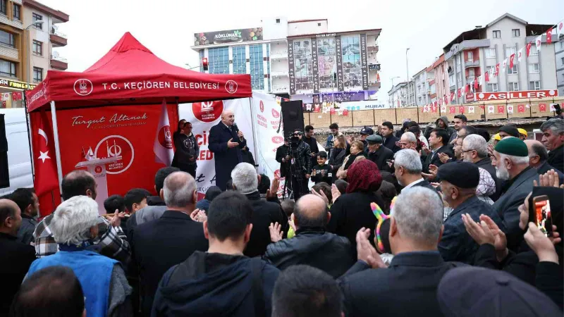 Keçiören Kanuni Mahallesi’ne yeni nesil semt pazarı