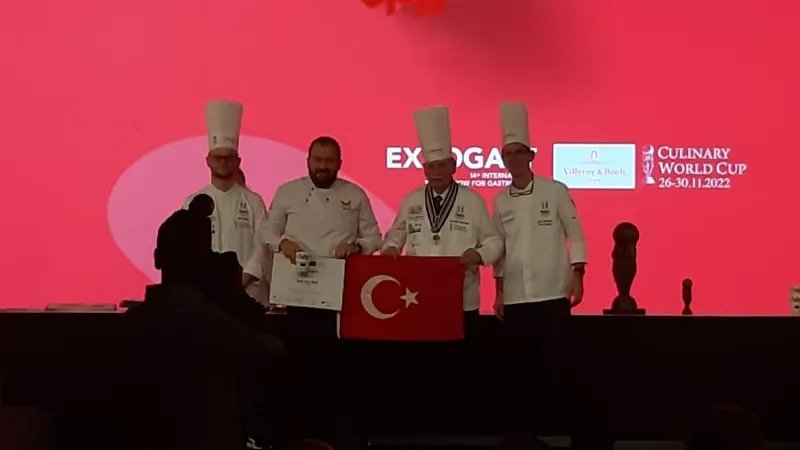 Kuşadası Belediyesi sponsorluğunda uluslararası gastronomi başarısı