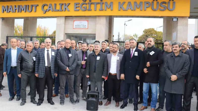 Malatya’da öğretmene yapılan şiddete kınama