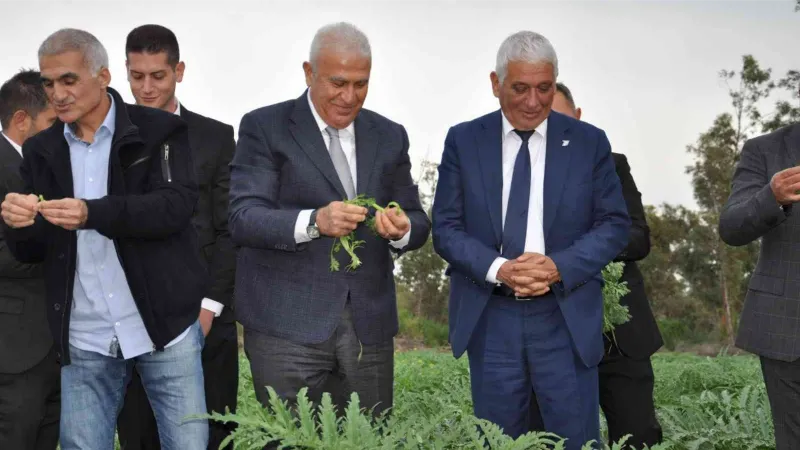 Başkan Atay ve beraberindeki heyet, kardeş şehir Güzelyurt’ta incelemelerde bulundu