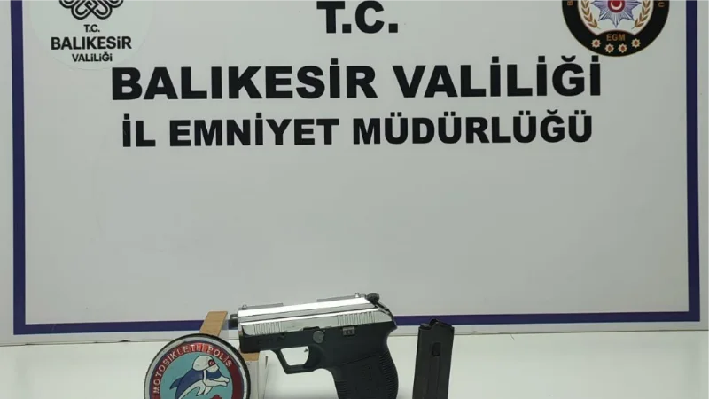 Balıkesir’de polisten asayiş operasyonu: 43 gözaltı