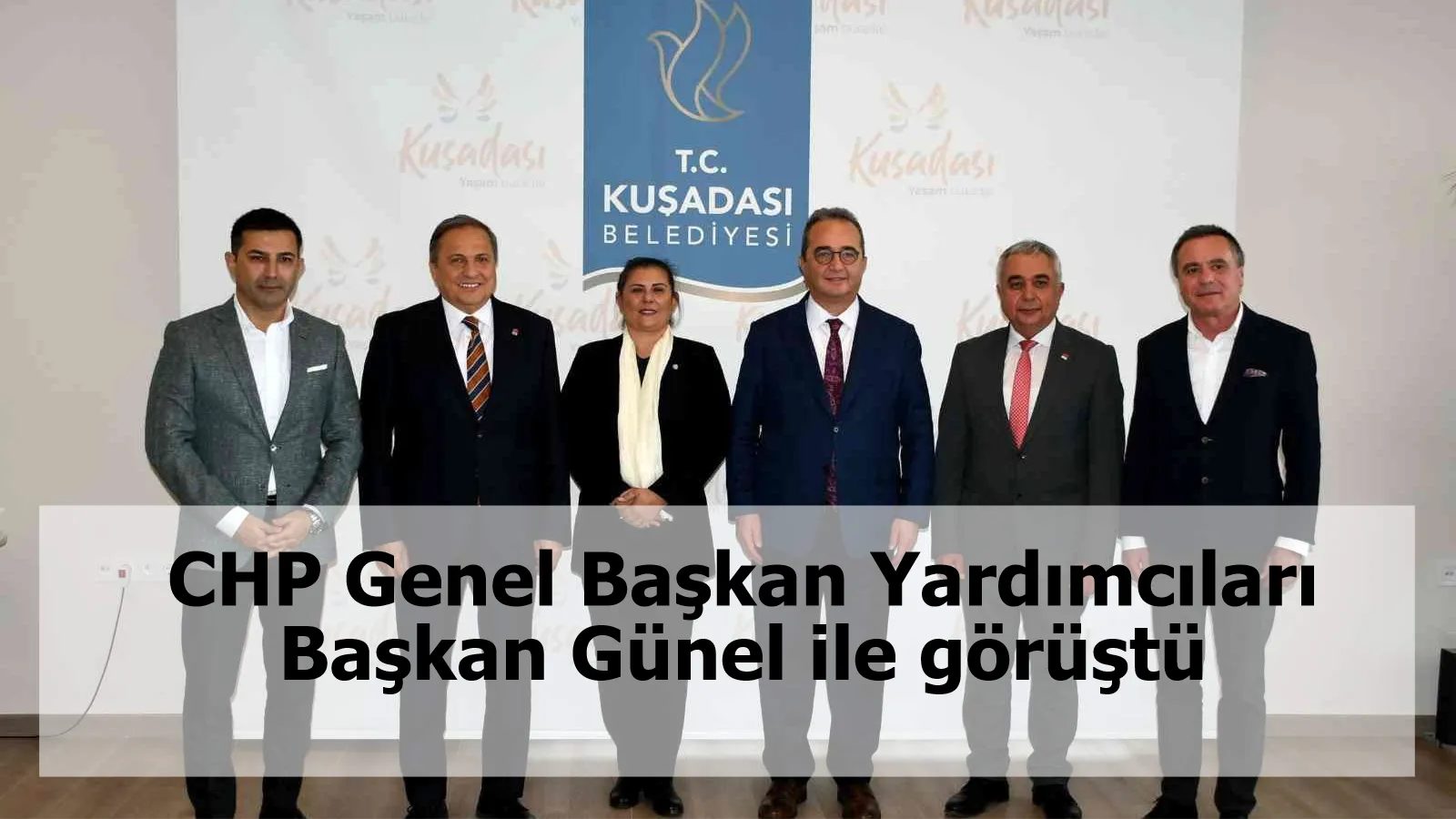 CHP Genel Başkan Yardımcıları Başkan Günel ile görüştü