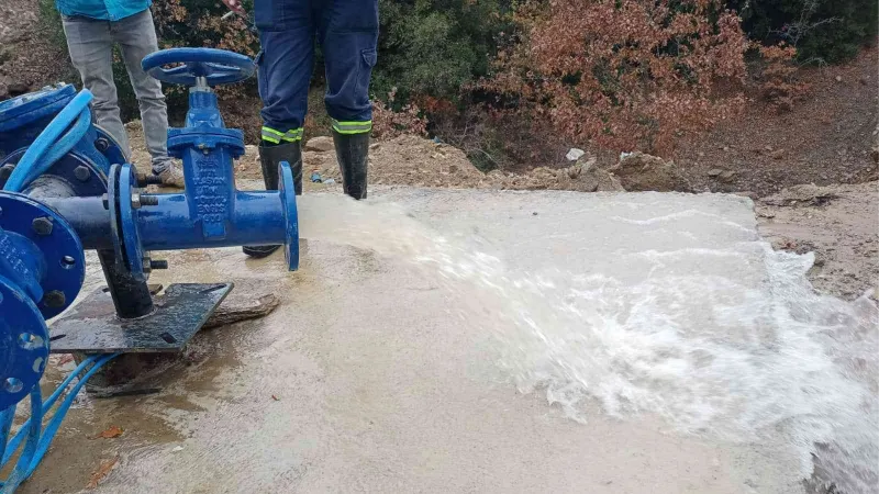 Dadağlı’yıbBesleyen Yeni Kuyu’dan saatte 20 ton su alınacak