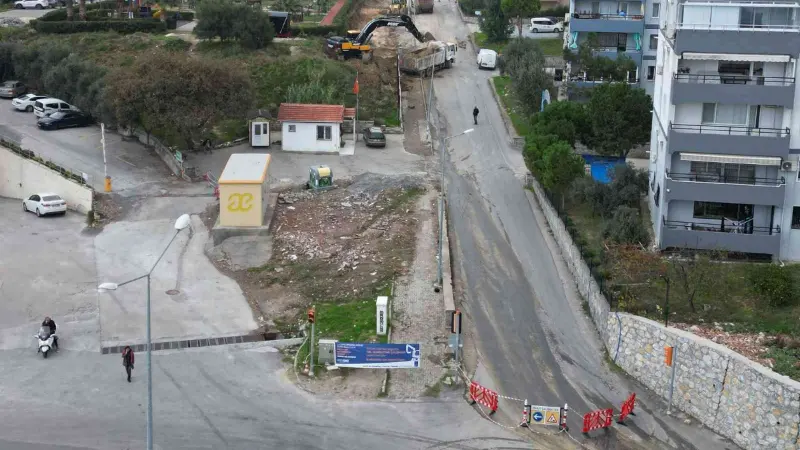 Kuşadası Tütüncüler Kavşağı’ndaki trafik çilesi sona eriyor