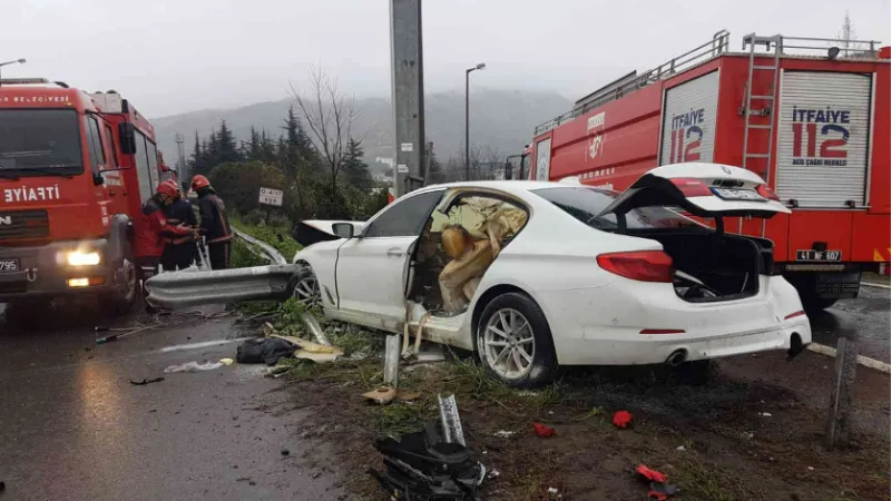 Otoyoldaki kazada ağır yaralanmıştı, hastanede hayatını kaybetti