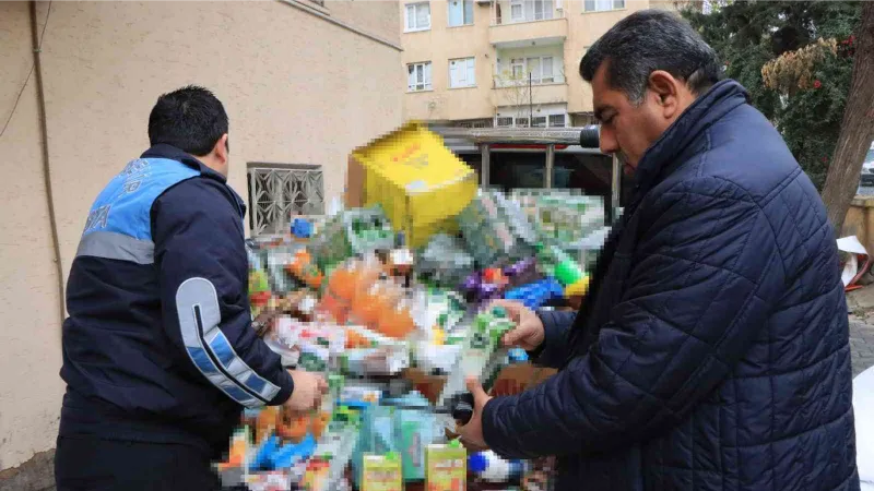 Son kullanma tarihi geçmiş binlerce ürün ele geçirildi