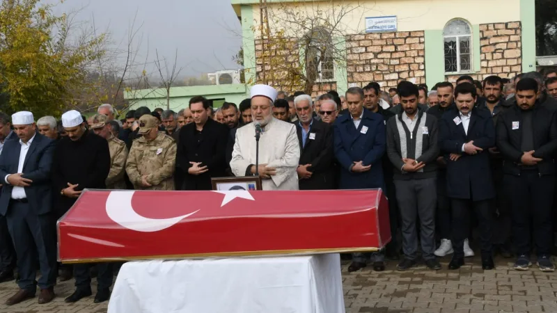 Kazada hayatını kaybeden astsubay toprağa verildi