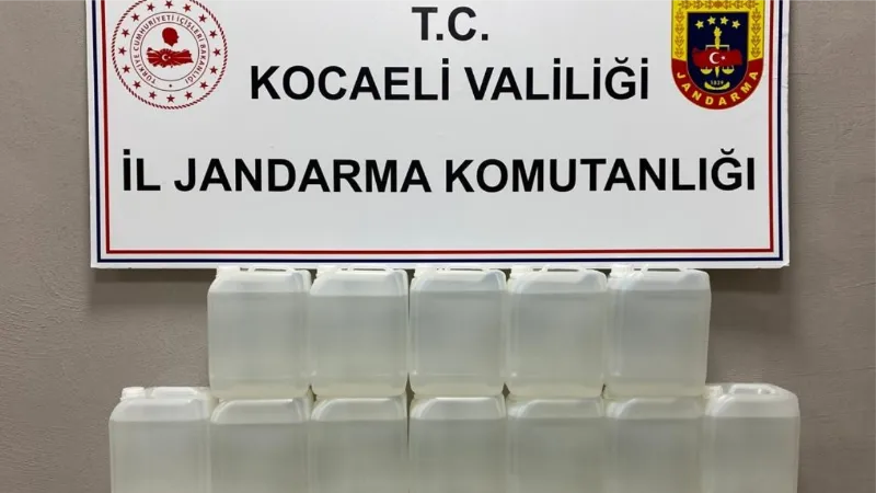 Kocaeli’de sahte alkole geçit yok